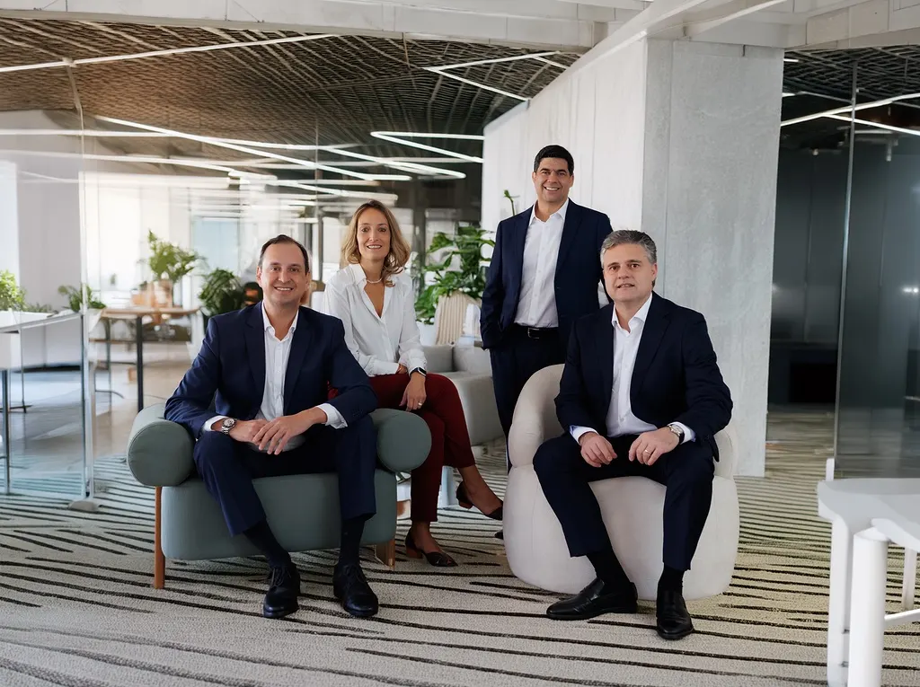 Guilherme Wiering, Pedro Machado, Renata Rosa Bruggioni e Marcelo Hallack